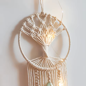 Tree of Life Stone Macrame